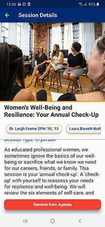 Women of Hopkins Conference Design